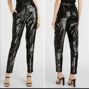 Brand New - Express sequin ankle high rise pants (Medium)
Brand new with tags